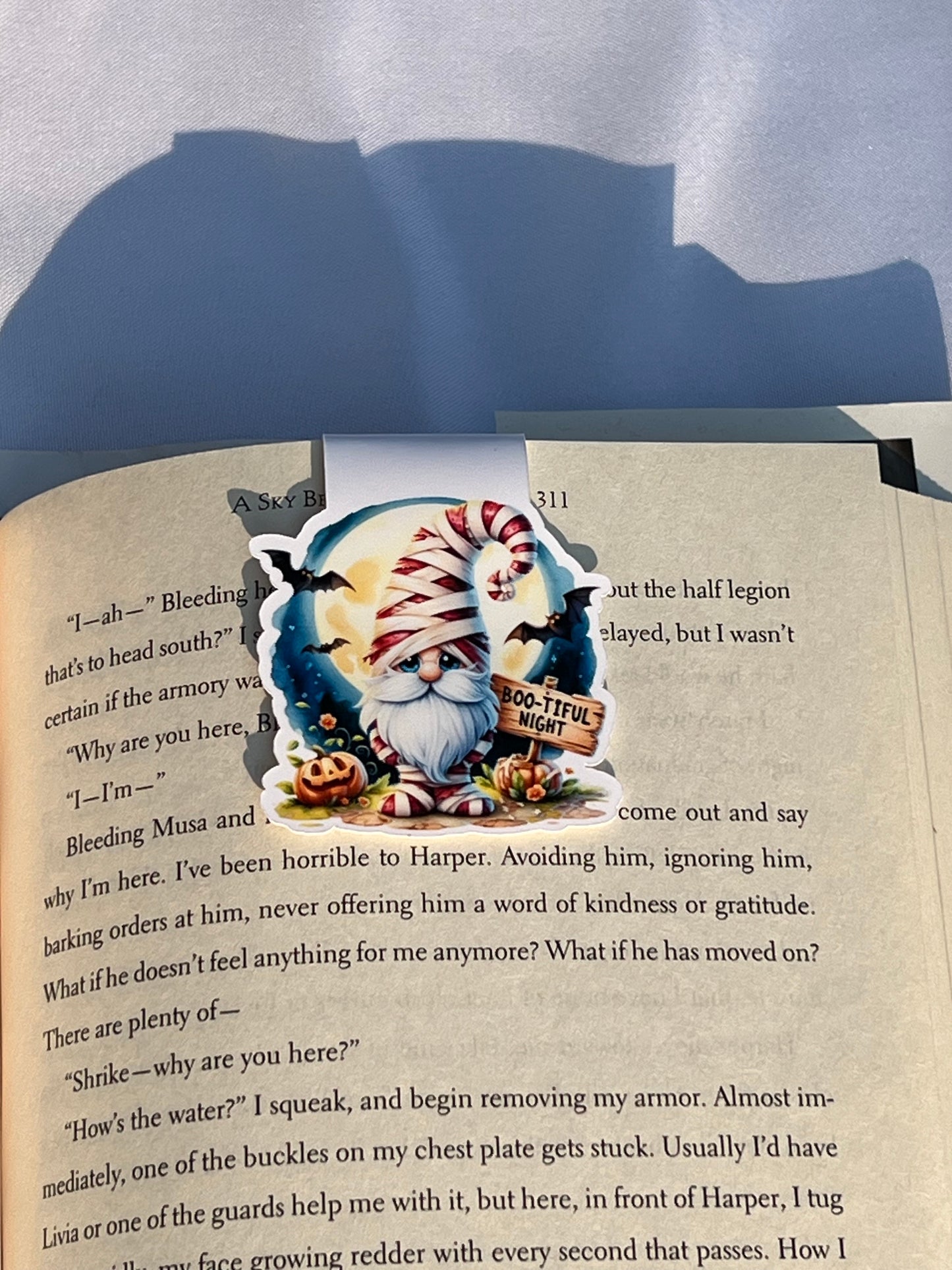 Meet Clay our Magnectic Bookmark