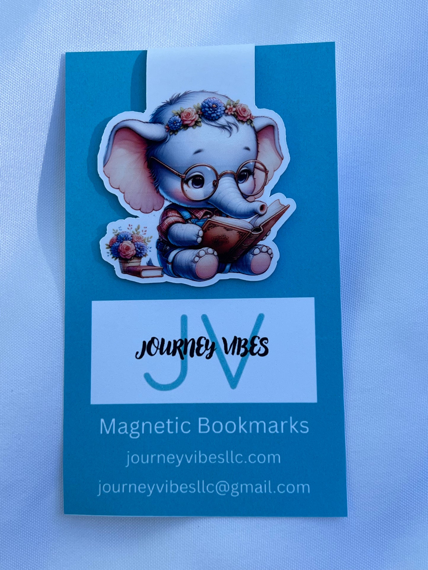 Elephant Magnectic Bookmark