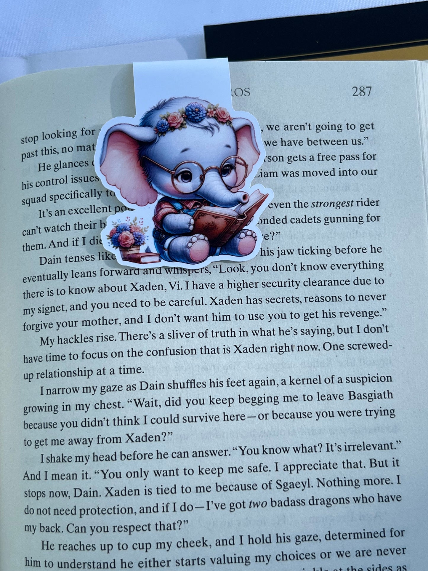 Elephant Magnectic Bookmark