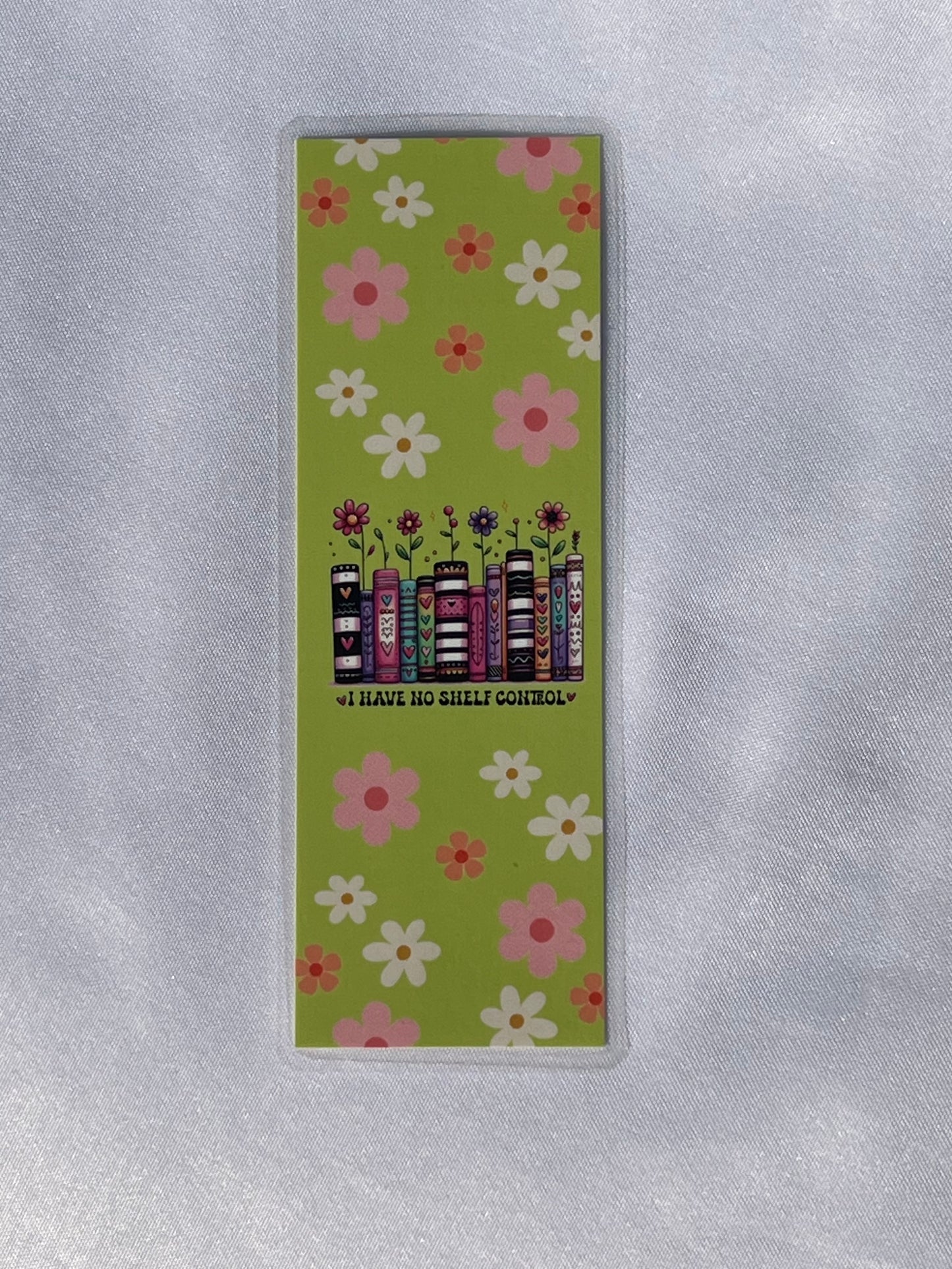 No Shelf Control Bookmark