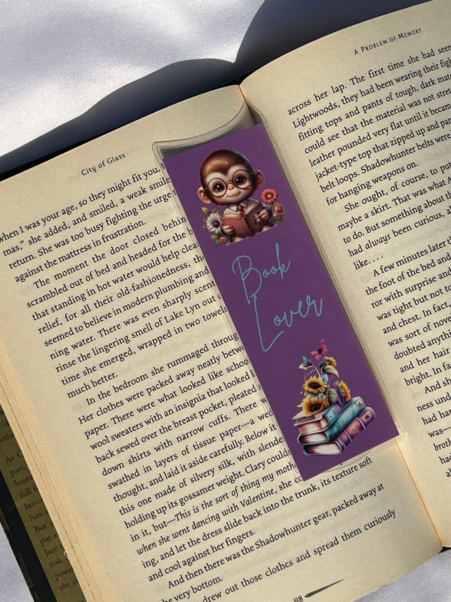 George Book Lover Bookmark