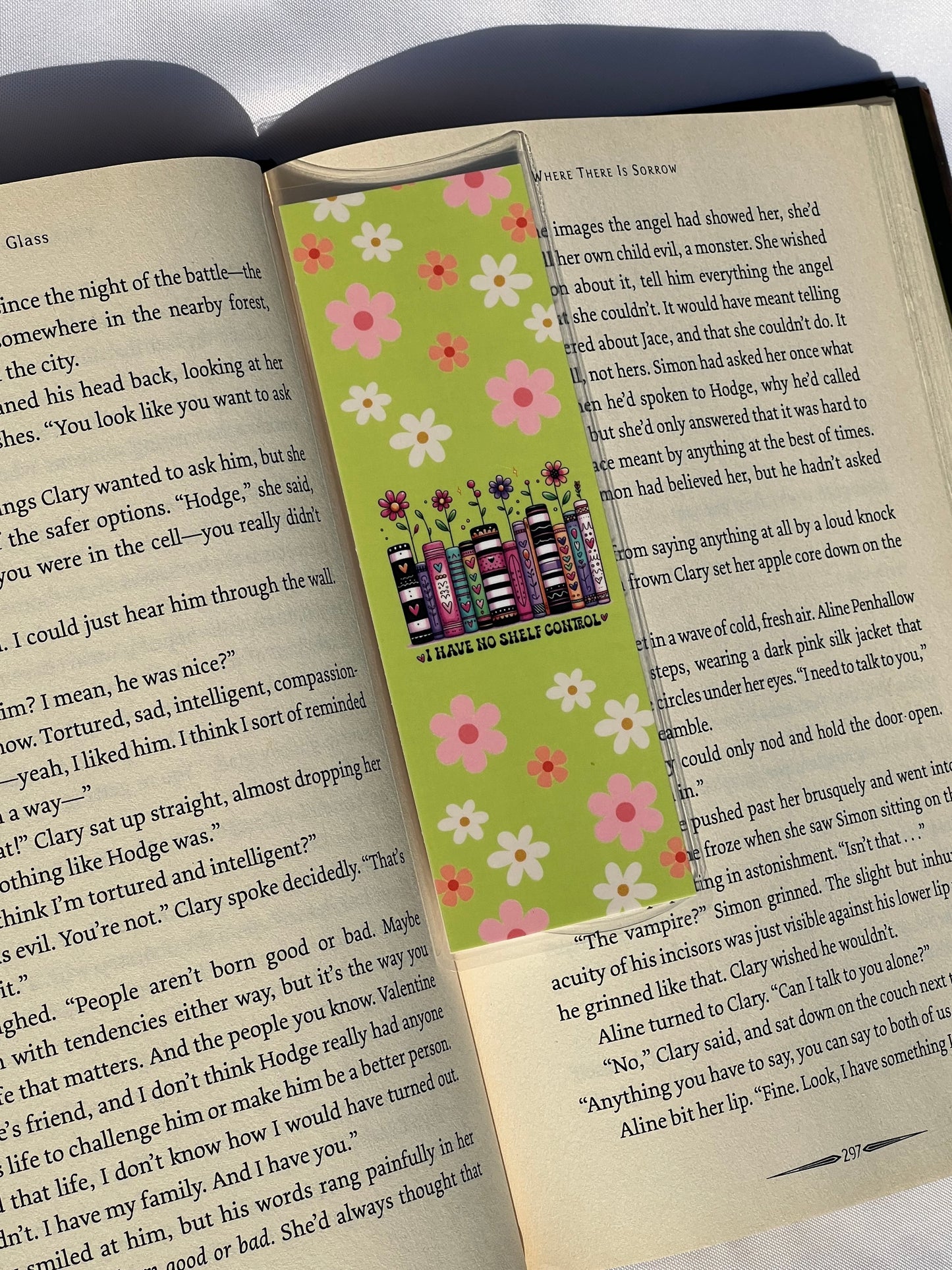 No Shelf Control Bookmark